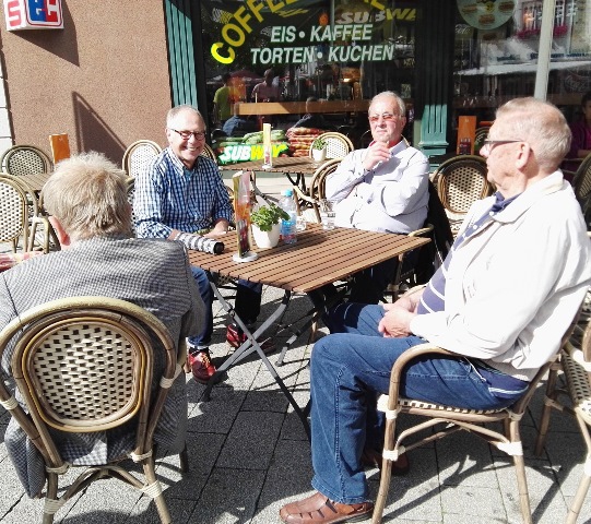 In der Fußgängerzone von Bad Hersfeld konnte man es aushalten